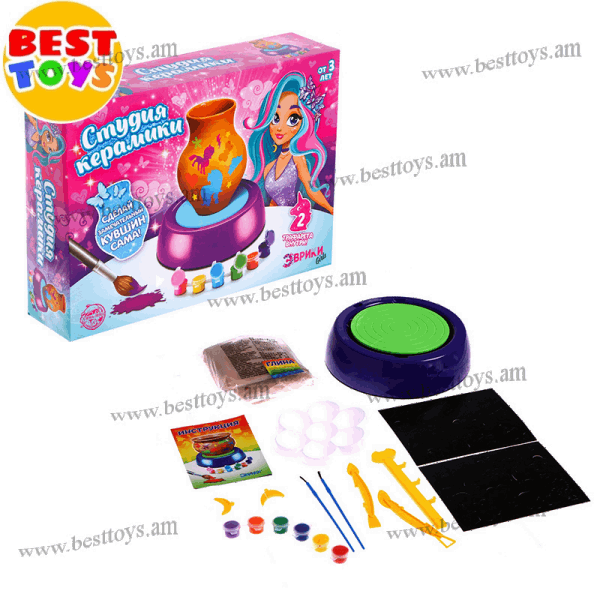 BestToys Plasticines and pottery workshops Pottery set | Evriki